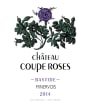 Chateau Coupe Roses Minervois La Bastide 2014 Front Label