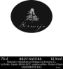 Los Bermejos Brut Nature 2012 Front Label
