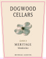 Dogwood Cellars Meritage 2003 Front Label
