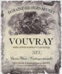 Domaine Nicolas Brunet Vouvray Sec 2011 Front Label
