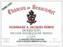Chateau de Beaucastel Hommage Jacques Perrin Chateauneuf-du-Pape 2012 Front Label