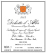 Elio Altare Dolcetto d'Alba 2012 Front Label