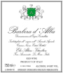 Elio Altare Barbera d'Alba 2012 Front Label