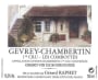 Domaine Gerard Raphet Gevrey-Chambertin Les Combottes Premier Cru 2009 Front Label