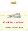 Domaine Taupenot-Merme Chambolle Musigny 2009 Front Label