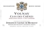 Chateau de Meursault Volnay Clos des Chenes Premier Cru 2011 Front Label