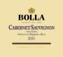 Bolla Cabernet Sauvignon 2013 Front Label