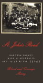 St John's Road Blood And Courage Shiraz 2010 Front Label