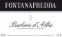 Fontanafredda Silver Label Barbera d'Alba 2014 Front Label