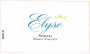Elyse Syrah 2014 Front Label
