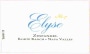 Elyse Korte Ranch Zinfandel 2009 Front Label