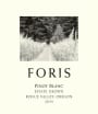 Foris Pinot Blanc 2014 Front Label