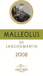 Emilio Moro Malleolus de Sanchomartin 2008 Front Label