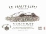 Domaine Huet Le Haut Lieu Moelleux 1996 Front Label