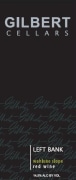 Gilbert Cellars Left Bank 2011 Front Label