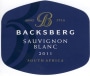 Backsberg Sauvignon Blanc 2011 Front Label