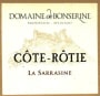 Domaine de Bonserine Cote Rotie Sarrasine 2012 Front Label