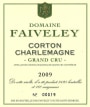 Faiveley Corton-Charlemagne Grand Cru 2009 Front Label