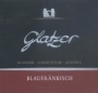 Glatzer Blaufrankisch 2012 Front Label