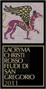 Feudi di San Gregorio Lacryma Christi Rosso 2011 Front Label
