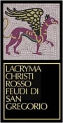 Feudi di San Gregorio Lacryma Christi Rosso 2014 Front Label