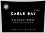 Cable Bay Vineyards Marlborough Sauvignon Blanc 2014 Front Label