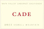 CADE Howell Mountain Cabernet Sauvignon 2011 Front Label
