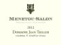 Domaine Jean Teiller Menetou-Salon Blanc 2012 Front Label