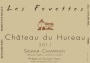 Chateau du Hureau Saumur-Champigny Les Fevettes 2011 Front Label