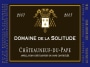 Domaine de la Solitude Chateauneuf-du-Pape 2007 Front Label