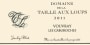 Domaine de la Taille Aux Loups Vouvray Les Caburoches 2011 Front Label