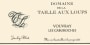 Domaine de la Taille Aux Loups Vouvray Les Caburoches 2015 Front Label