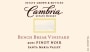 Cambria Benchbreak Pinot Noir 2011 Front Label