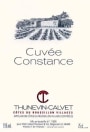 Calvet-Thunevin Cuvee Constance Red Blend 2012 Front Label