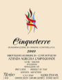 Campogrande Cinqueterre Bianco 2009 Front Label