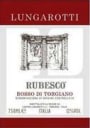 Lungarotti Rubesco Rosso di Torgiano 1998 Front Label