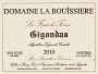 Domaine La Bouissiere Gigondas La Font de Tonin 2010 Front Label