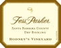 Fess Parker Rodney's Vineyard Dry Riesling 2013 Front Label