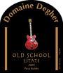 Domaine Degher Wines Old School Estate Red 2009 Front Label