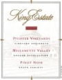 King Estate Pfeiffer Vineyard Pinot Noir 1997 Front Label