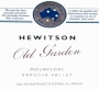Hewitson Old Garden Mourvedre 2007 Front Label