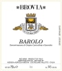 Brovia Barolo 2012 Front Label