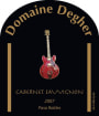Domaine Degher Wines Cabernet Sauvignon 2007 Front Label