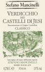 Stefano Mancinelli Verdicchio dei Castelli di Jesi Classico 2010 Front Label
