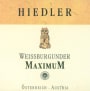 Hiedler Maximum Weisburgunder 2009 Front Label