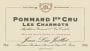 Domaine Jean-Luc Joillot Pommard Les Charmots Premier Cru 2008 Front Label