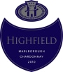 Highfield Chardonnay 2010 Front Label