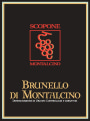 Scopone Brunello di Montalcino 2002 Front Label