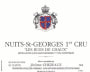 Jerome Chezeaux Nuits-Saint-Georges Rue de Chaux Premier Cru 2012 Front Label