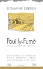 Domaine Lebrun Pouilly Fume 2015 Front Label